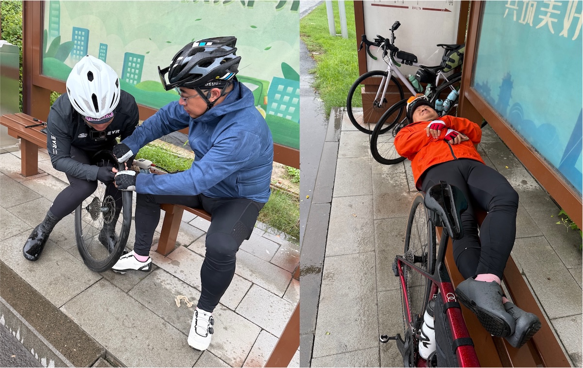 Repair tire